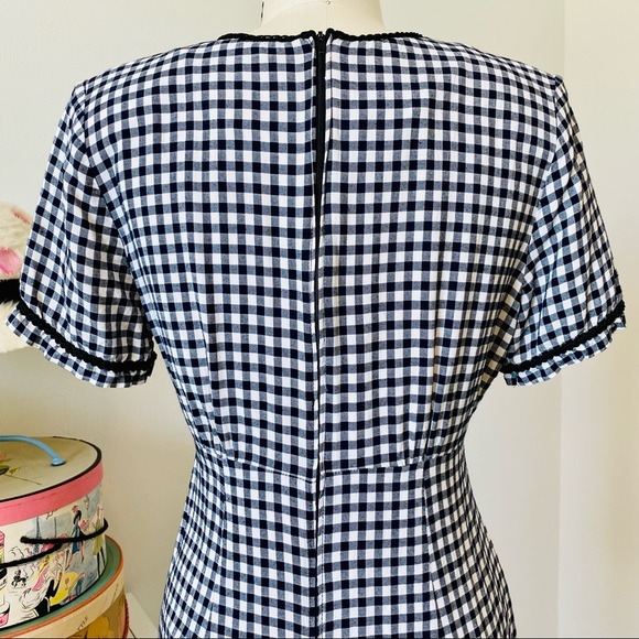 Vintage 80’s/90’s Buffalo Plaid Dress - Picture 12 of 16